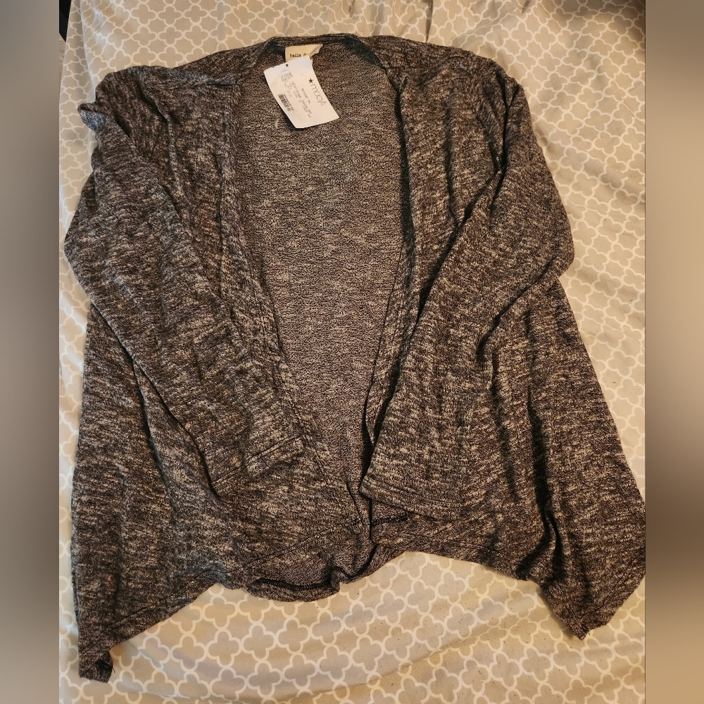 Belle du jour cardigan, marble Gray, size Medium